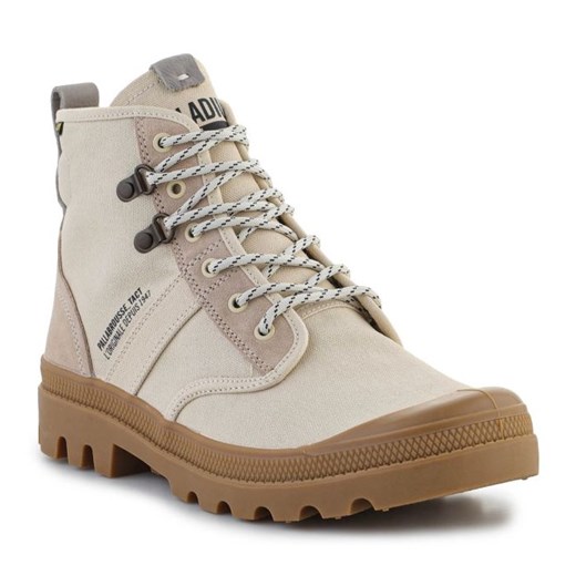 Buty Palladium Pallabrousse Tact 77961-217 beżowy ze sklepu ButyModne.pl w kategorii Buty zimowe męskie - zdjęcie 177969923