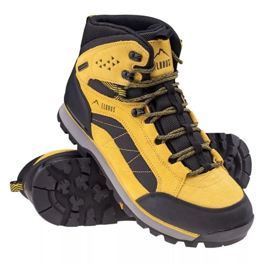 Buty Elbrus Ester Mid Ag V M 92800555463 żółte ze sklepu ButyModne.pl w kategorii Buty trekkingowe męskie - zdjęcie 177969962