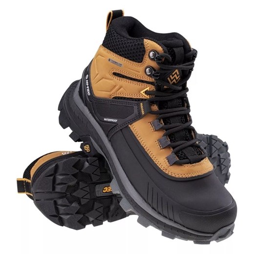 Buty Hi-Tec Everest Snow Hiker W 92800555294 żółte ze sklepu ButyModne.pl w kategorii Buty trekkingowe męskie - zdjęcie 177969980
