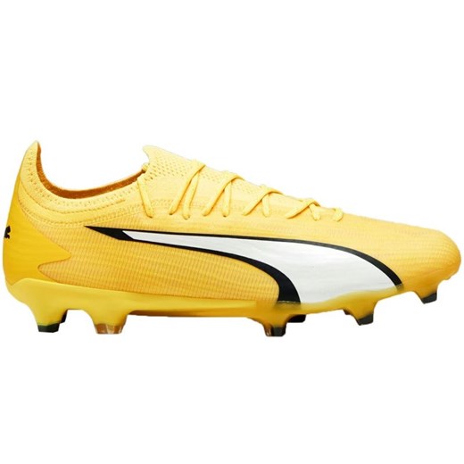 Buty piłkarskie Puma Ultra Ultimate FG/AG M 107311 04 żółte ze sklepu ButyModne.pl w kategorii Buty sportowe męskie - zdjęcie 177970013