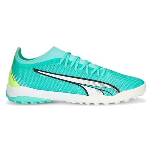 Buty piłkarskie Puma Ultra Match Tt M 107220-03 zielone ze sklepu ButyModne.pl w kategorii Buty sportowe męskie - zdjęcie 177970050