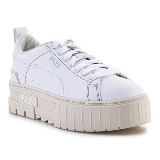 Buty Puma Mayze Infuse W 384974-01 białe ze sklepu ButyModne.pl w kategorii Trampki damskie - zdjęcie 177970102