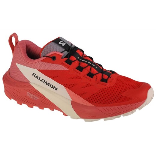Buty do biegania Salomon Sense Ride 5 W 472152 różowe ze sklepu ButyModne.pl w kategorii Buty trekkingowe męskie - zdjęcie 177970144