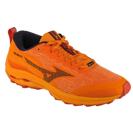 Buty Mizuno Wave Rider Gtx M J1GC227902 pomarańczowe ze sklepu ButyModne.pl w kategorii Buty sportowe męskie - zdjęcie 177970222