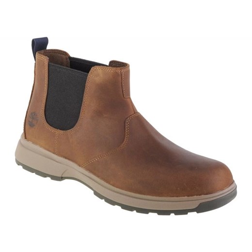 Buty Timberland Atwells Ave Chelsea M 0A5R8Z brązowe ze sklepu ButyModne.pl w kategorii Buty zimowe męskie - zdjęcie 177970270