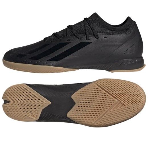 Buty piłkarskie adidas X Crazyfast.3 In M ID9343 czarne 42 2/3 wyprzedaż ButyModne.pl