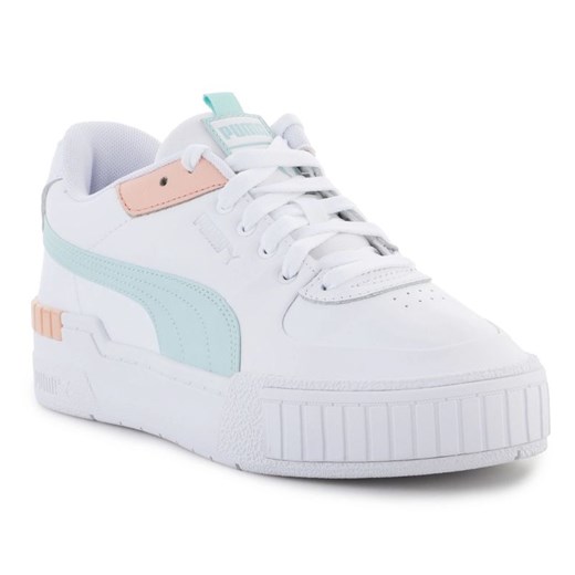 Buty Puma Cali sport W 373871-09 białe ze sklepu ButyModne.pl w kategorii Buty sportowe damskie - zdjęcie 177970340