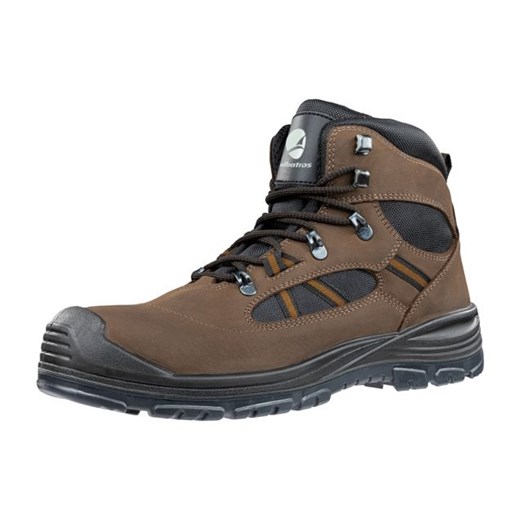 Buty Albatros Timber Mid M MLI-S36B9 ciemno brązowy brązowe ze sklepu ButyModne.pl w kategorii Buty trekkingowe męskie - zdjęcie 177970344