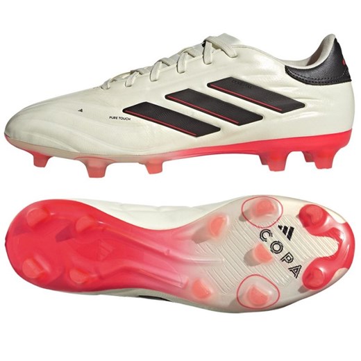 Buty adidas Copa PURE.2 Pro Fg IE4979 białe ze sklepu ButyModne.pl w kategorii Buty sportowe męskie - zdjęcie 177970363