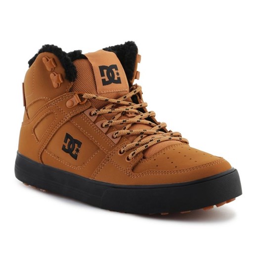 Buty DC Shoes Pure High-Top Wc Wnt M ADYS400047-WEA brązowe ze sklepu ButyModne.pl w kategorii Trampki męskie - zdjęcie 177970391
