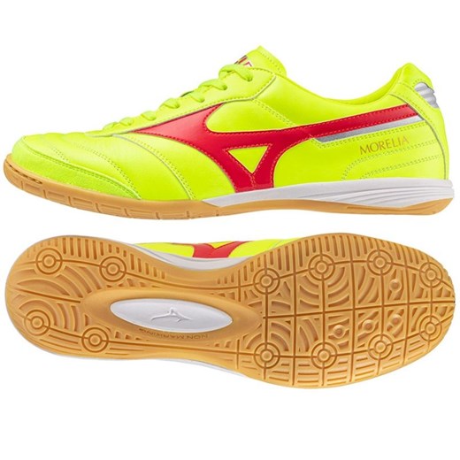 Buty Mizuno Morelia Sala Elite In M Q1GA240145 żółte ze sklepu ButyModne.pl w kategorii Buty sportowe męskie - zdjęcie 177970400