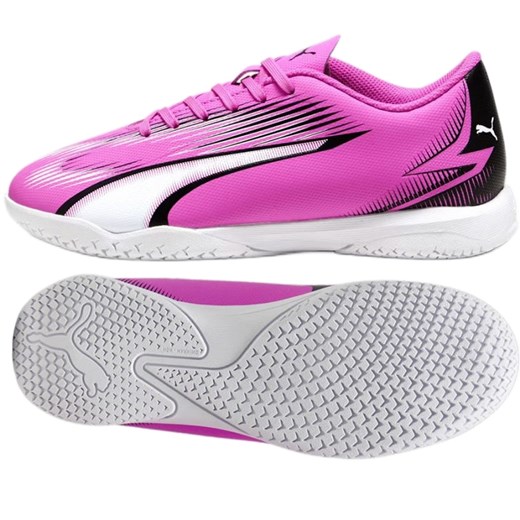 Buty Puma Ultra Play It Jr 107780 01 różowe ze sklepu ButyModne.pl w kategorii Buty sportowe dziecięce - zdjęcie 177970411