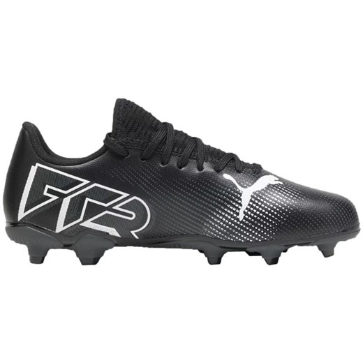 Buty piłkarskie Puma Future 7 Play FG/AG Jr 107734 02 czarne ze sklepu ButyModne.pl w kategorii Buty sportowe dziecięce - zdjęcie 177970463