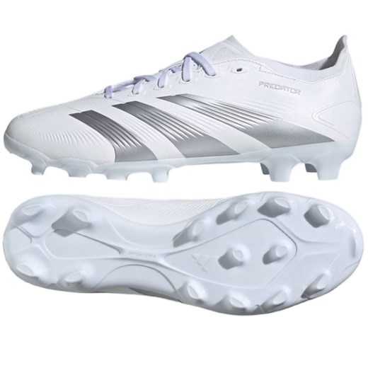 Buty piłkarskie adidas Predator League L Mg M IE2611 białe ze sklepu ButyModne.pl w kategorii Buty sportowe męskie - zdjęcie 177970484