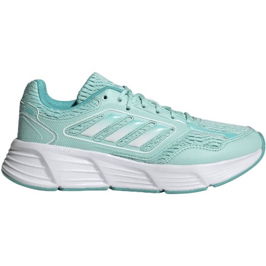 Buty do biegania adidas Galaxy Star W IF5404 zielone ze sklepu ButyModne.pl w kategorii Buty sportowe damskie - zdjęcie 177970570
