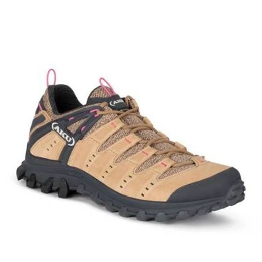Buty trekkingowe Aku Alterra Lite Gtx W 716457 beżowy ze sklepu ButyModne.pl w kategorii Buty trekkingowe damskie - zdjęcie 177970630