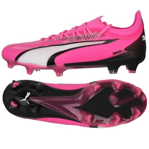Buty Puma Ultra Ultimate M 107744 01 różowe ze sklepu ButyModne.pl w kategorii Buty sportowe męskie - zdjęcie 177970660