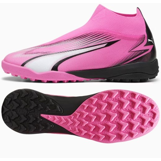 Buty Puma Ultra Match+ Ll Tt M 107761 01 różowe ze sklepu ButyModne.pl w kategorii Buty sportowe męskie - zdjęcie 177970661