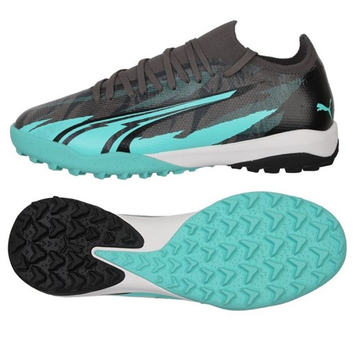 Buty Puma Ultra Match Rush Tt M 107831 01 szare ze sklepu ButyModne.pl w kategorii Buty sportowe męskie - zdjęcie 177970662