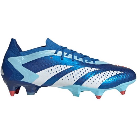 Buty piłkarskie adidas Predator Accuracy.1 Low Sg M IF2291 niebieskie ze sklepu ButyModne.pl w kategorii Buty sportowe męskie - zdjęcie 177970701