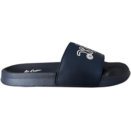 Klapki Lee Cooper LCW-24-42-2480LA niebieskie ze sklepu ButyModne.pl w kategorii Klapki damskie - zdjęcie 177970721