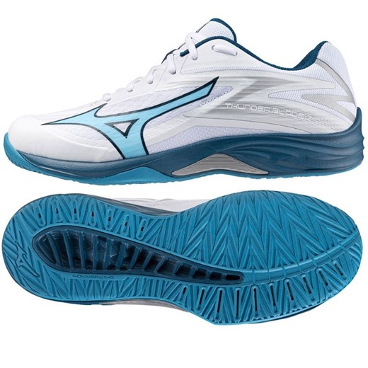 Buty do siatkówki Mizuno Thunder Blade Z V1GA237021 białe ze sklepu ButyModne.pl w kategorii Buty sportowe męskie - zdjęcie 177970732