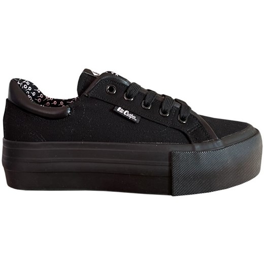Buty Lee Cooper W LCW-24-31-2180LA czarne ze sklepu ButyModne.pl w kategorii Trampki damskie - zdjęcie 177970783