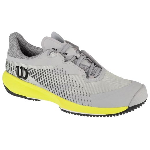 Buty do tenisa ziemnego Wilson Kaos Swift 1.5 M WRS332800 szare ze sklepu ButyModne.pl w kategorii Buty sportowe męskie - zdjęcie 177970821