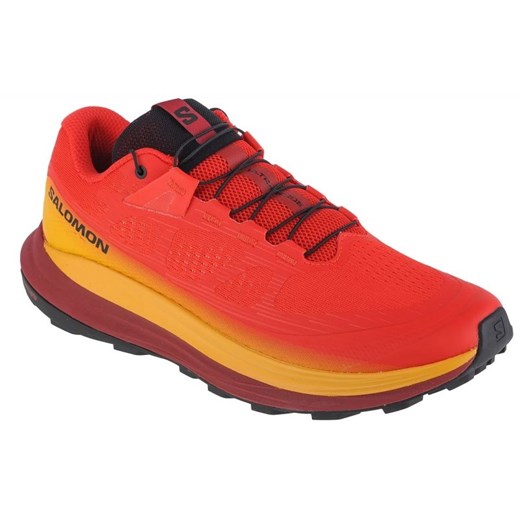 Buty do biegania Salomon Ultra Glide 2 472859 czerwone ze sklepu ButyModne.pl w kategorii Buty sportowe męskie - zdjęcie 177970834