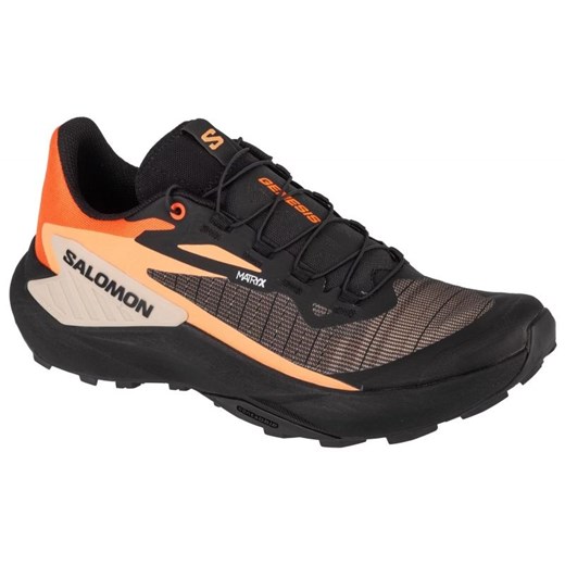 Buty do biegania Salomon Genesis 475261 czarne ze sklepu ButyModne.pl w kategorii Buty sportowe męskie - zdjęcie 177970840