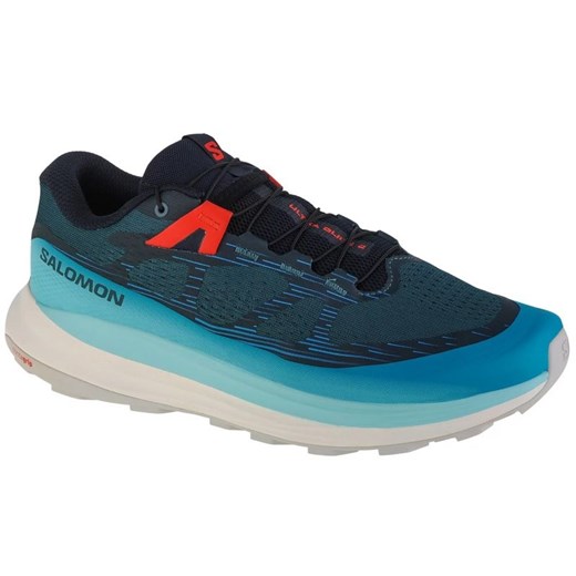 Buty do biegania Salomon Ultra Glide 2 470425 niebieskie ze sklepu ButyModne.pl w kategorii Buty sportowe męskie - zdjęcie 177970862