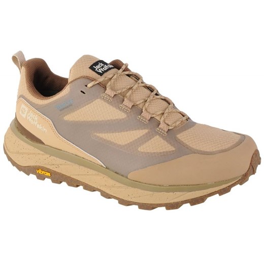 Buty Jack Wolfskin Terraventure Texapore Low M 4051621-5156 beżowy ze sklepu ButyModne.pl w kategorii Buty sportowe męskie - zdjęcie 177970884