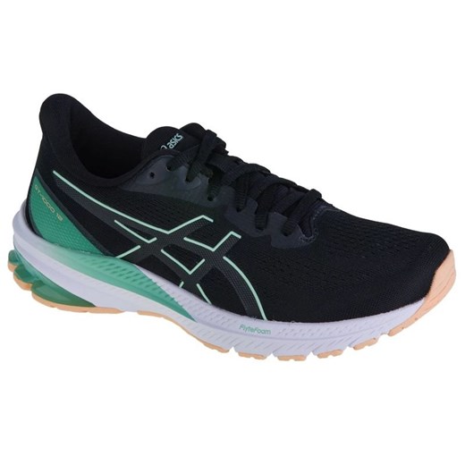Buty do biegania Asics GT-1000 12 W 1012B450-006 czarne ze sklepu ButyModne.pl w kategorii Buty sportowe damskie - zdjęcie 177970911