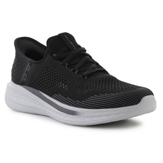 Buty Skechers 210810-BLK czarne ze sklepu ButyModne.pl w kategorii Buty sportowe męskie - zdjęcie 177970981