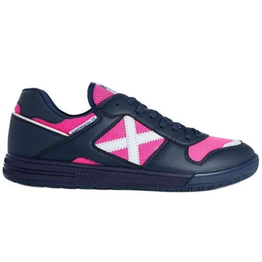 Buty piłkarskie Munich Continental V2 In 4104049 niebieskie ze sklepu ButyModne.pl w kategorii Buty sportowe męskie - zdjęcie 177971010