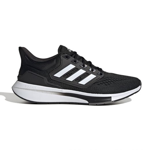 Buty do biegania adidas EQ21 Run Shoes M GY2190 czarne ze sklepu ButyModne.pl w kategorii Buty sportowe męskie - zdjęcie 177971030