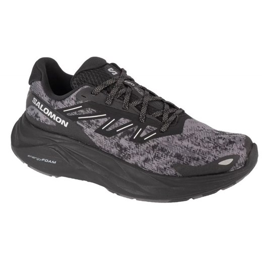 Buty do biegania Salomon Aero Glide 2 M 474271 czarne ze sklepu ButyModne.pl w kategorii Buty sportowe męskie - zdjęcie 177971042