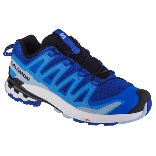 Buty do biegania Salomon Xa Pro 3D v9 M 472721 niebieskie ze sklepu ButyModne.pl w kategorii Buty sportowe męskie - zdjęcie 177971064