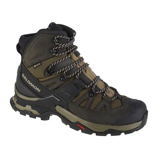 Buty Salomon Quest 4 Gtx 412925 zielone ze sklepu ButyModne.pl w kategorii Buty trekkingowe męskie - zdjęcie 177971073