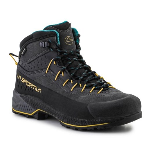 Buty La Sportiva TX4 Evo Mid Gtx M 37F900735 szare ze sklepu ButyModne.pl w kategorii Buty trekkingowe męskie - zdjęcie 177971092