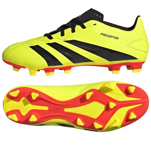 Buty piłkarskie adidas Predator Club FxG M IG7757 żółte ze sklepu ButyModne.pl w kategorii Buty sportowe męskie - zdjęcie 177971150