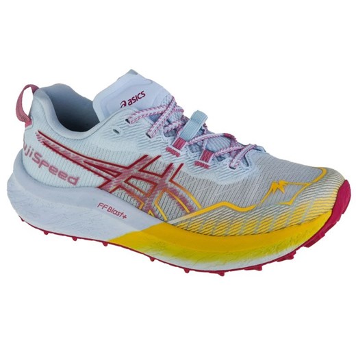 Buty Asics Fujispeed 2 W 1012B515-401 niebieskie ze sklepu ButyModne.pl w kategorii Buty sportowe damskie - zdjęcie 177971173