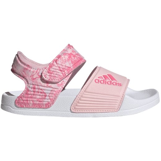 Sandały adidas Adilette ID2624 różowe ze sklepu ButyModne.pl w kategorii Sandały dziecięce - zdjęcie 177971202