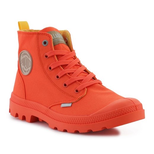 Buty Palladium Pampa Monopop 09140-651-M pomarańczowe ze sklepu ButyModne.pl w kategorii Buty zimowe męskie - zdjęcie 177971231