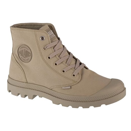 Buty Palladium Mono Chrome 73089-379-M zielone ze sklepu ButyModne.pl w kategorii Buty zimowe męskie - zdjęcie 177971332