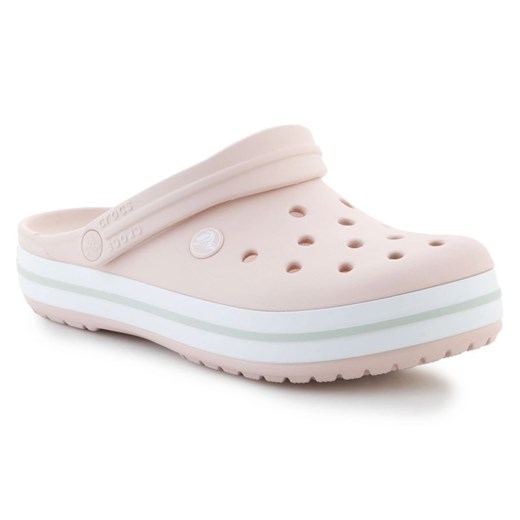Klapki Crocs Crocband 11016-6UR różowe ze sklepu ButyModne.pl w kategorii Klapki damskie - zdjęcie 177971344
