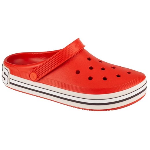 Chodaki Crocs Off Court Logo Clog 209651-625 czerwone ze sklepu ButyModne.pl w kategorii Klapki męskie - zdjęcie 177971373