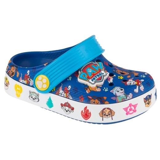 Klapki Crocs Paw Patrol Crocband Iv Clog T 208853-425 niebieskie ze sklepu ButyModne.pl w kategorii Klapki dziecięce - zdjęcie 177971390