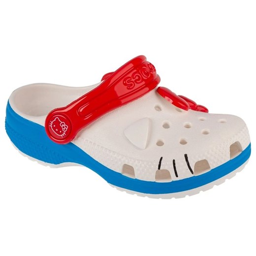 Klapki Crocs Classic Hello Kitty Iam Clog T 209469-100 białe ze sklepu ButyModne.pl w kategorii Klapki dziecięce - zdjęcie 177971393