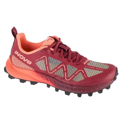 Buty do biegania Inov-8 MudTalon Speed W 001147-BUCO-P-001 czerwone ze sklepu ButyModne.pl w kategorii Buty sportowe damskie - zdjęcie 177971473
